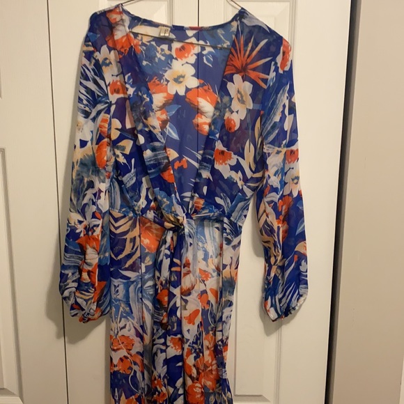 Bathing suit cover up or dress cover one size - Picture 4 of 5